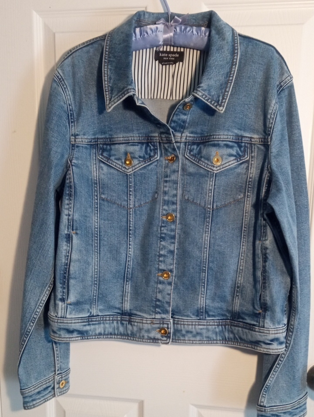KATE SPADE DENIM JACKET - Picture 9 of 9